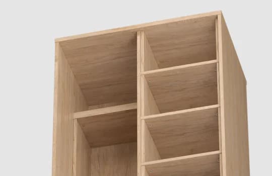 Harby Plus Open garderobeskap