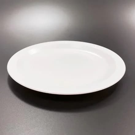 Tallerken, hvit, 18 cm