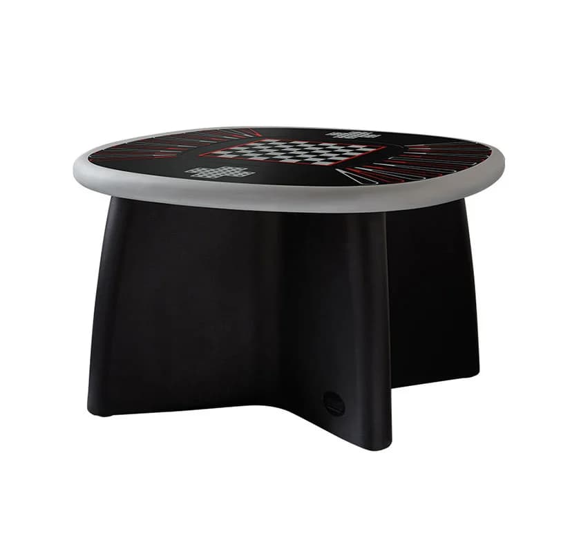 Games Top bordplate med sort understell