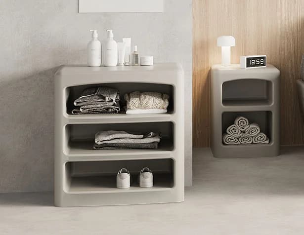 Kisten i flere av de tilgjengelige fargene