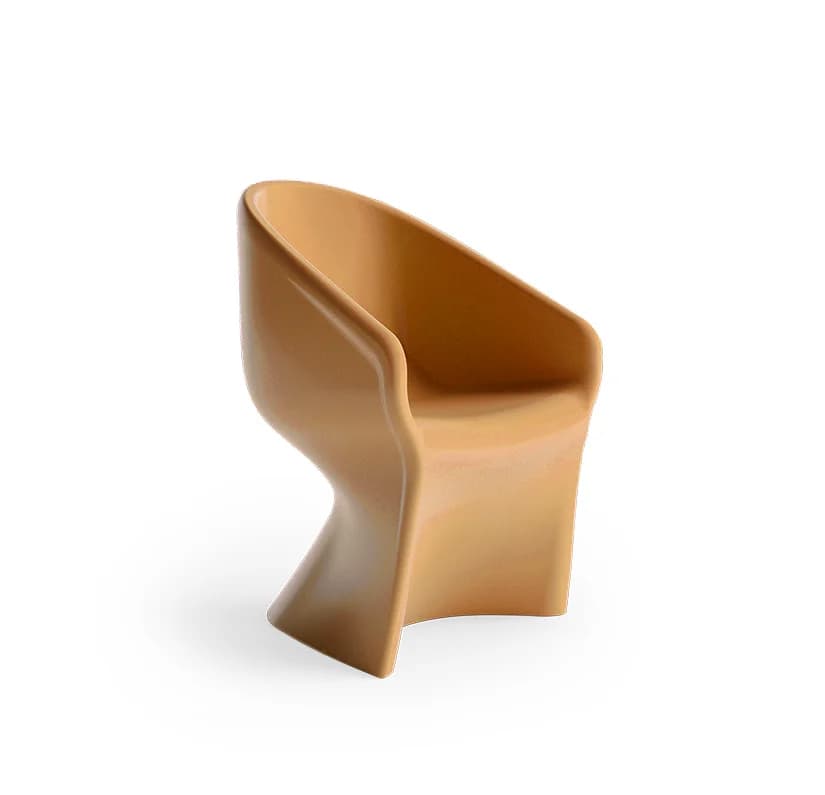 Ryno Club chair i fargen Warm Terracotta