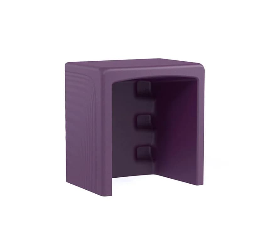 Skrivebord i fargen Icon Purple