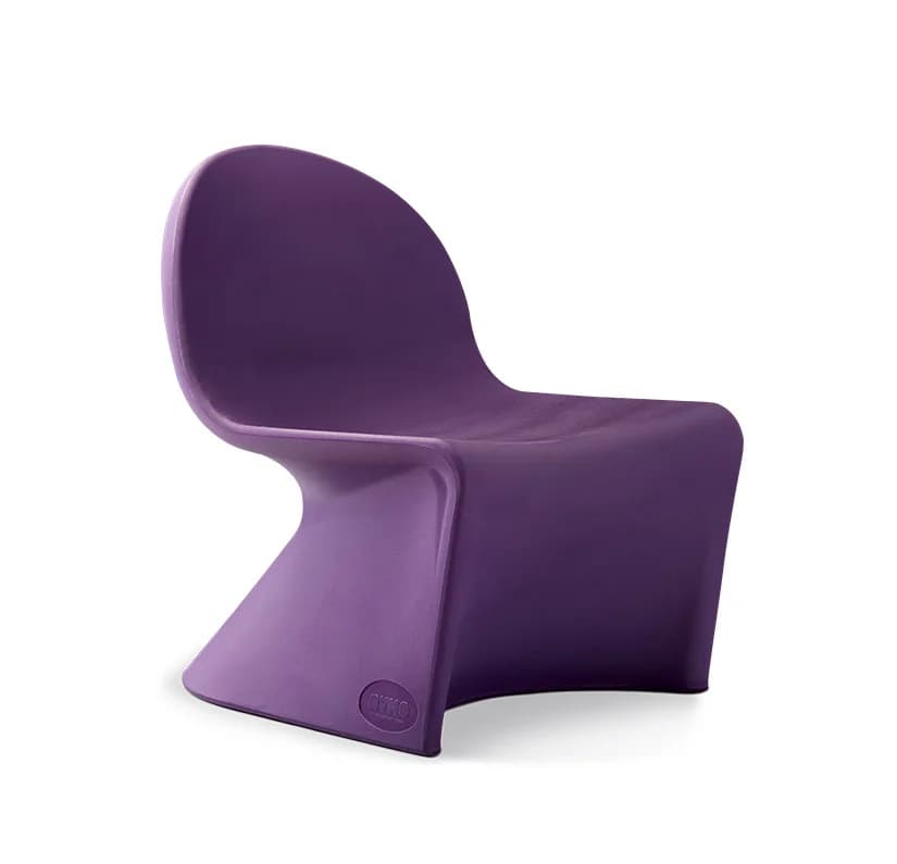 Ryno lounge chair i fargen Icon Purple