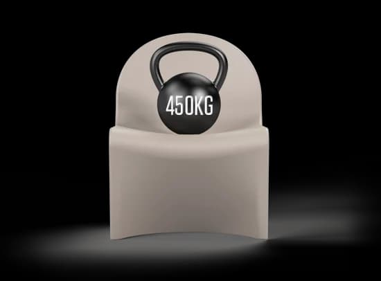 Illustrasjon av statisk vekttest på 450 kg