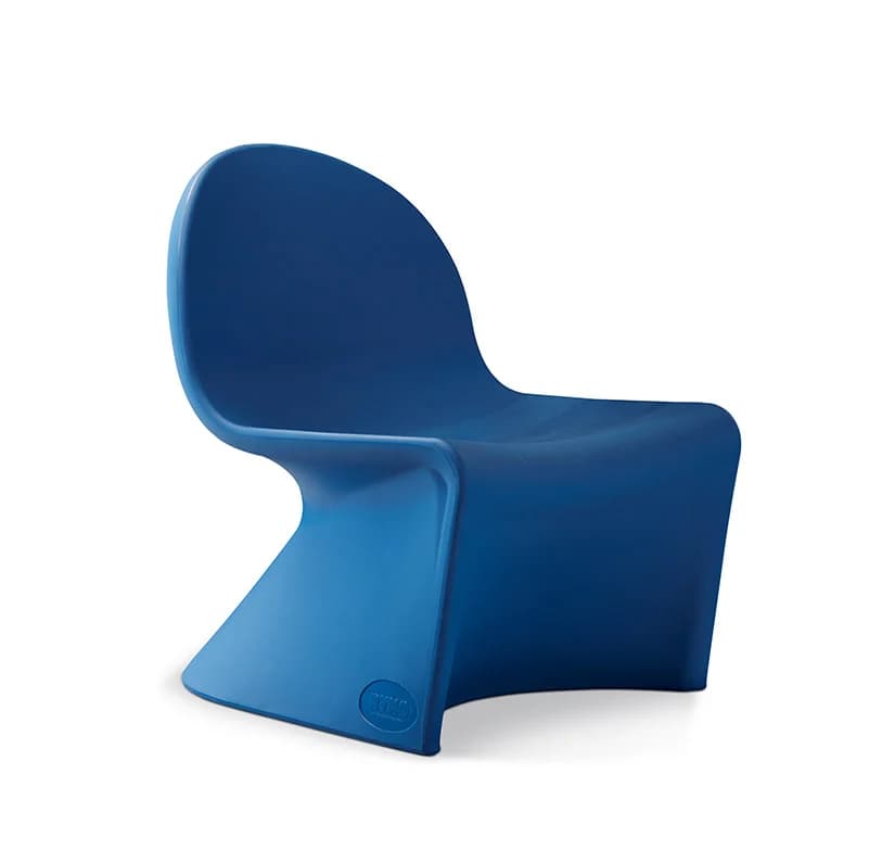 Ryno lounge chair i fargen Epic Blue