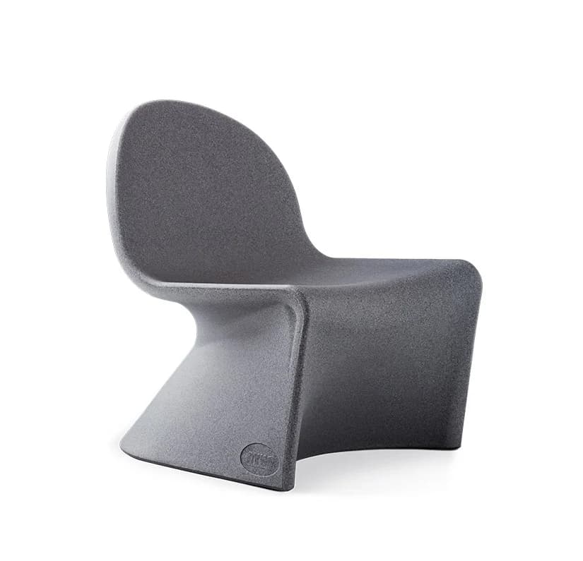 Ryno lounge chair i fargen Granite
