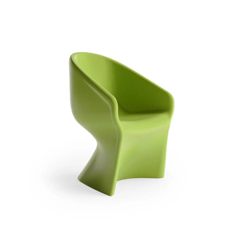 Ryno Club chair i fargen Lime Green
