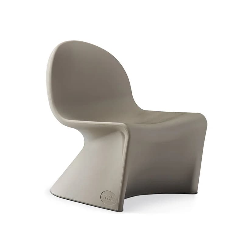 Ryno lounge chair i fargen Moonwalk Grey