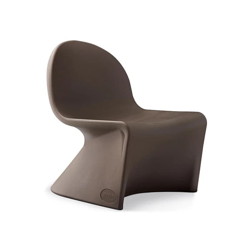 Ryno lounge chair i fargen Thunder Grey