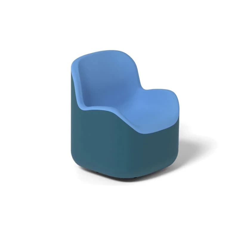 Seal Chair i Azur Blue