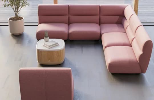Snug Plus modulsofa, oppsett