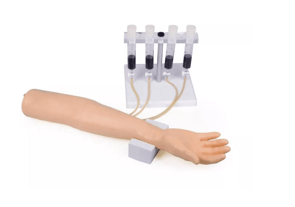 Arm for trening av intravenøs injeksjon og infusjon