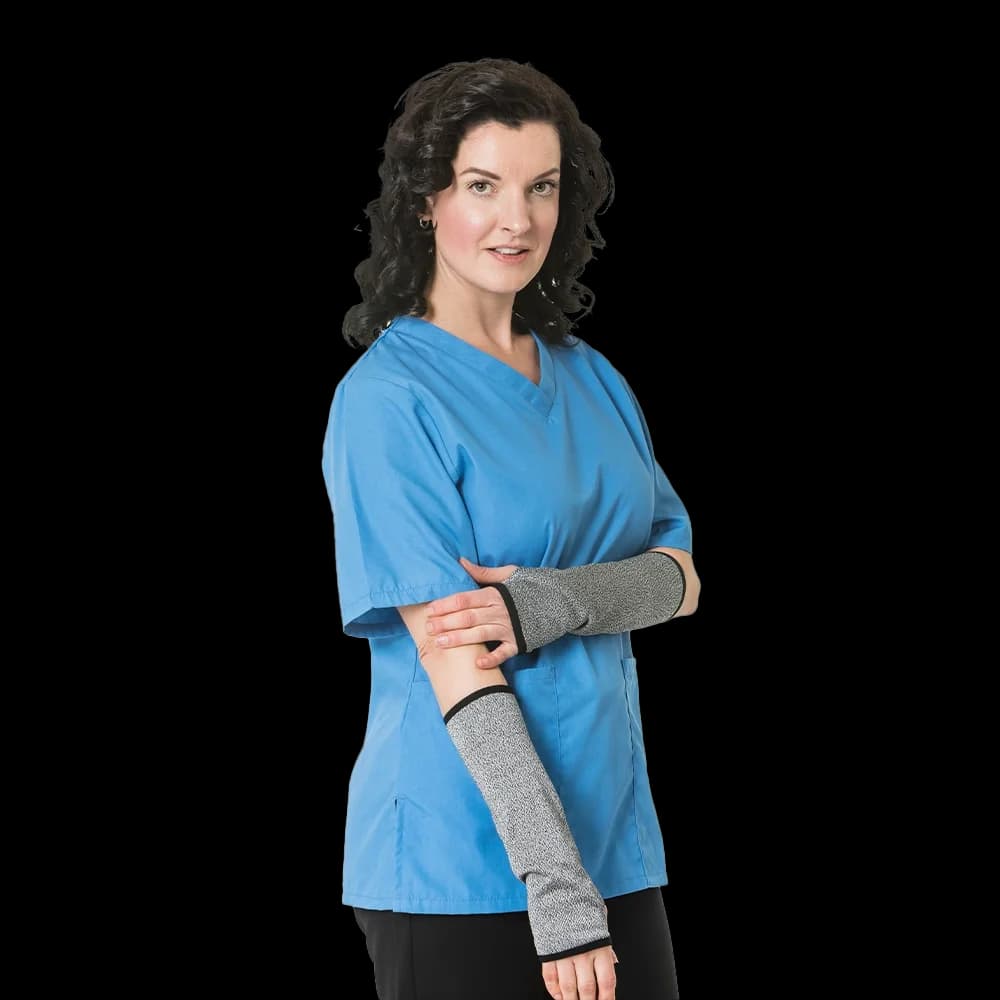 Armbeskyttelse Version 3, sett fra siden