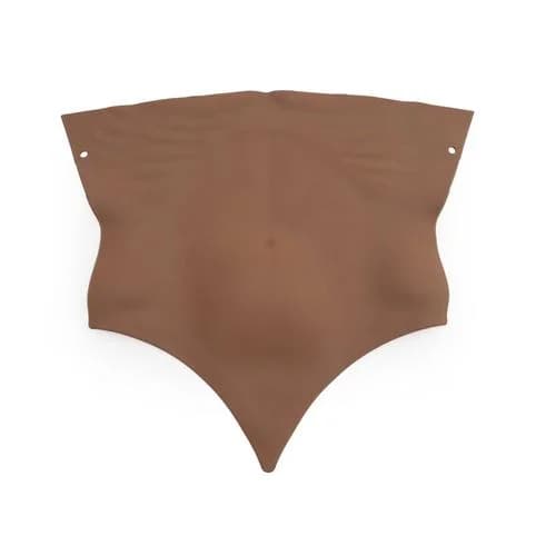 Atlas Female Chest add-on, Dark Skin, i bruk