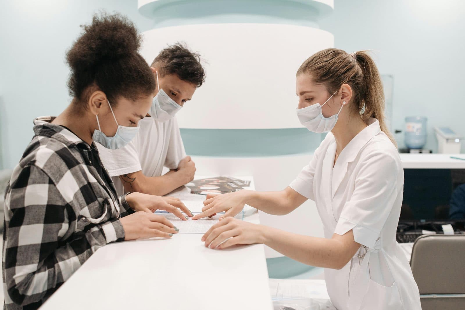 Resepsjon i klinikk